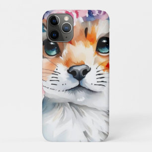  retro schattig ontwerp voor kinderen iPhone 11 pro hoesje