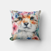  retro schattig ontwerp voor kinderen kussen (Voorkant)