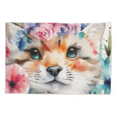 retro schattig ontwerp voor kinderen kussensloop (Achterkant)