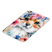  retro schattig ontwerp voor kinderen magneet (Linkerzijde)