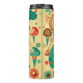 retro schattig ontwerp voor kinderen thermosbeker (Achterkant)