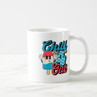 Retro Schattige 4 juli Ice Cream Chill de 4e uit Koffiemok