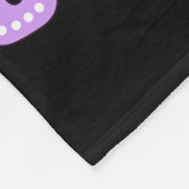 Retro Schattige Ghost Teacher Halloween Librarian  Fleece Deken (Hoek)