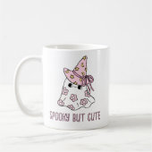 Retro Schattigee Girly Halloween Ghost Mok (Links)