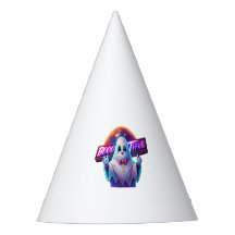 Retro Schattigee Halloween Ghost Artwork – Neon