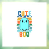 Retro  Schattigee Halloween Ghost Raamsticker (Vel 3)