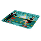 Retro Scherpe Raad van de Cocktailbar Snijplank (Hoek)