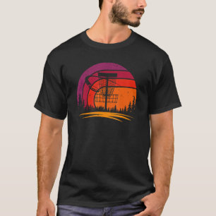 Retro schijf Golf Frolf Flying Disk Sport OU T-shirt