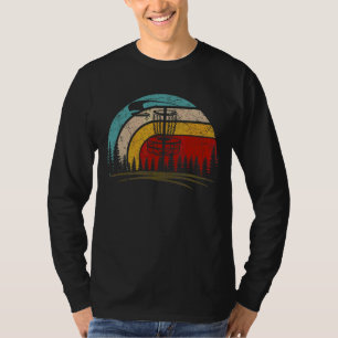 Retro  schijf Golf Frolf Flying Disk Sport T-shirt