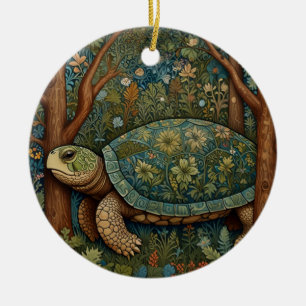  retro schildpad Boheemse Boho Woodland Keramisch Ornament
