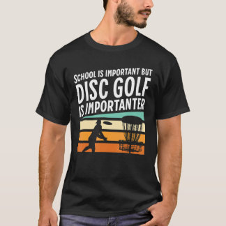 Retro School is belangrijk, maar de schijf Golf is T-shirt