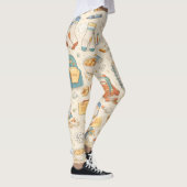 Retro School Morning Chaos Leggings (Droite)