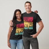 Retro Schwein T-shirt (Unisex)