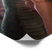 Retro Sci-Fi Fantasy Space Art Poster (Hoek)