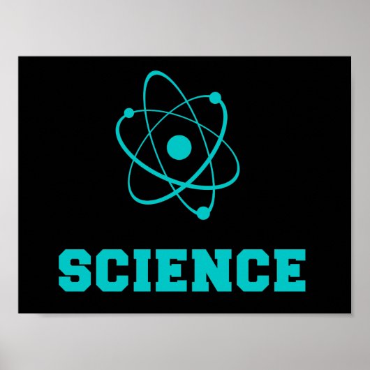Retro Science Academy Poster (Voorkant)