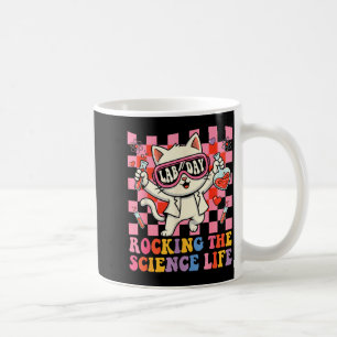 Retro Science Kat Chemie Docent Valentijn Koffiemok