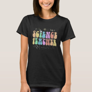 Retro SCIENCE-TEACHER Squad Technology Team Studie T-shirt