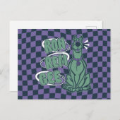 Retro Scooby "OMG" Briefkaart (Voorkant / Achterkant)