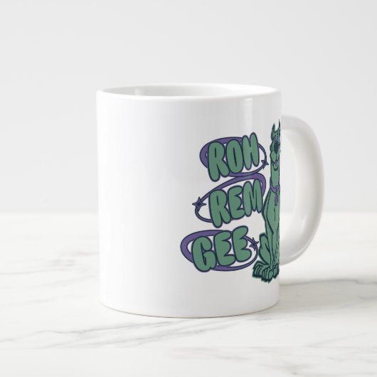 Retro Scooby "OMG" Extra Grote Beker (Voorkant rechts)