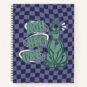 Retro Scooby "OMG" Notitieboek