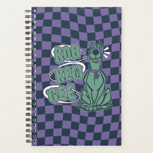 Retro Scooby "OMG" Planner (Voorkant)
