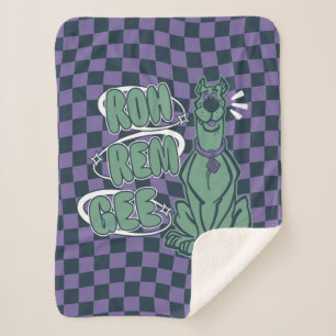 Retro Scooby "OMG" Sherpa Deken