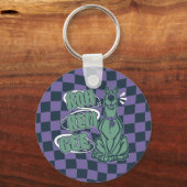 Retro Scooby "OMG" Sleutelhanger (Achterkant)