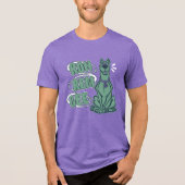 Retro Scooby "OMG" Tri-Blend Shirt (Voorkant)