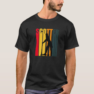 Retro Scooter Rider E Scooter Kick Scooter T-shirt