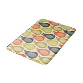 Retro Scribble Pears Patroon Badmat (Gekanteld)