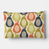 Retro Scribble Pears Patroon Etui (Achterkant)