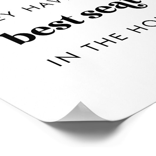 Retro Script Angels in herinnering van bruiloft te Poster (Hoek)