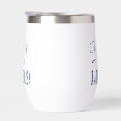 Retro Script Blue Fifty & FABULOUS 50ste verjaarda