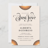 Retro Script Boho Regenboog Niets bijzonders, gewo Kaart (Voorkant)