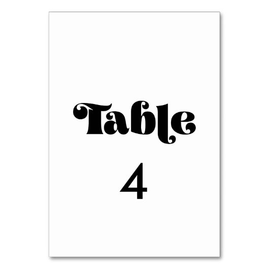  retro script bruiloft kaart (Voorkant)