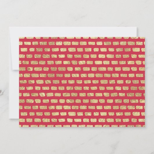 Retro  Script Season's Greetings Foto Feestdagenkaart (Achterkant)