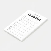 retro script to do lijst post-it® notes (Schuin)