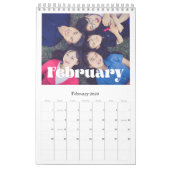 Retro  scriptfamilie kalender 2026 (Feb 2026)