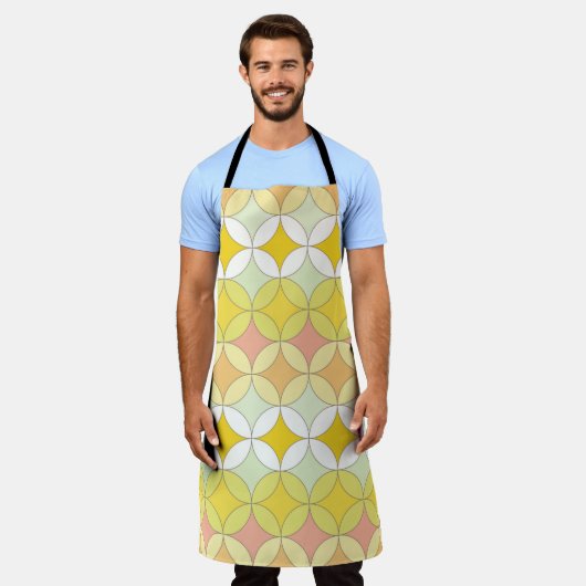 Retro seamless pattern. Disco style.  Schort (Gedragen)