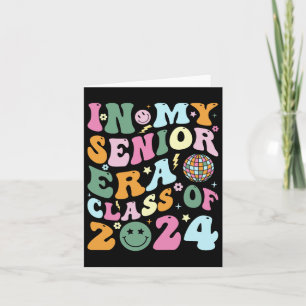 Retro Senior 2024 Klasse van 2024 Afstuderen in Mi Kaart