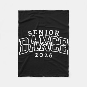 Retro Senior Dansmoeder Cl Van 2026 Danser Afstude Fleece Deken