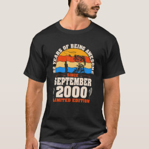 Retro september 2000 22 jaar oud Gevist 22 miljard T-shirt