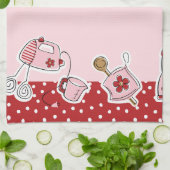 Rétro serviette de cuisine (Plié)