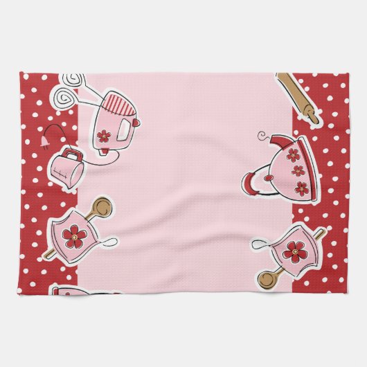 Rétro serviette de cuisine (Horizontal)