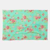 Rétro serviette de cuisine de fête des pères (Horizontal)