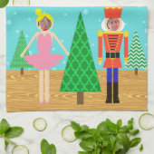 Rétro serviette de cuisine de photo de défilé de (Plié)