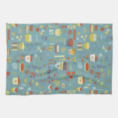 Rétro serviette de cuisine mignonne de cuisine de (Horizontal)