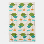 Rétro serviette de cuisine mobile atomique de (Vertical)