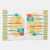 Rétro serviette de plat de batteries de cuisine de (Horizontal)