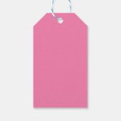 Retro Seventies Circle Cadeaulabel (Achterkant)